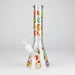 10" Glass Beaker Bong with Donut Design Glass Bong 777 Smoke Design2