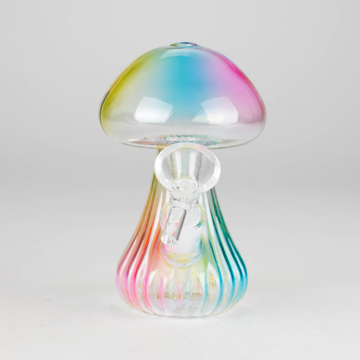 5" Magic Mushroom Glass Bong – Compact & Whimsical Design Glass Bong 777 Smoke