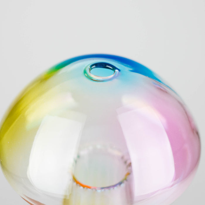 5" Magic Mushroom Glass Bong – Compact & Whimsical Design Glass Bong 777 Smoke