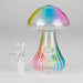 5" Magic Mushroom Glass Bong – Compact & Whimsical Design Glass Bong 777 Smoke