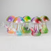 5" Magic Mushroom Glass Bong – Compact & Whimsical Design Glass Bong 777 Smoke