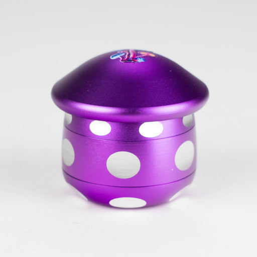 Aluminum Mushroom Grinder 4 Layers Regular Grinder 777 Smoke Purple