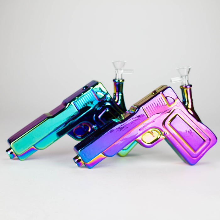 8.5" Loud Pistol Glass Bong Glass Bong JJ Distribution