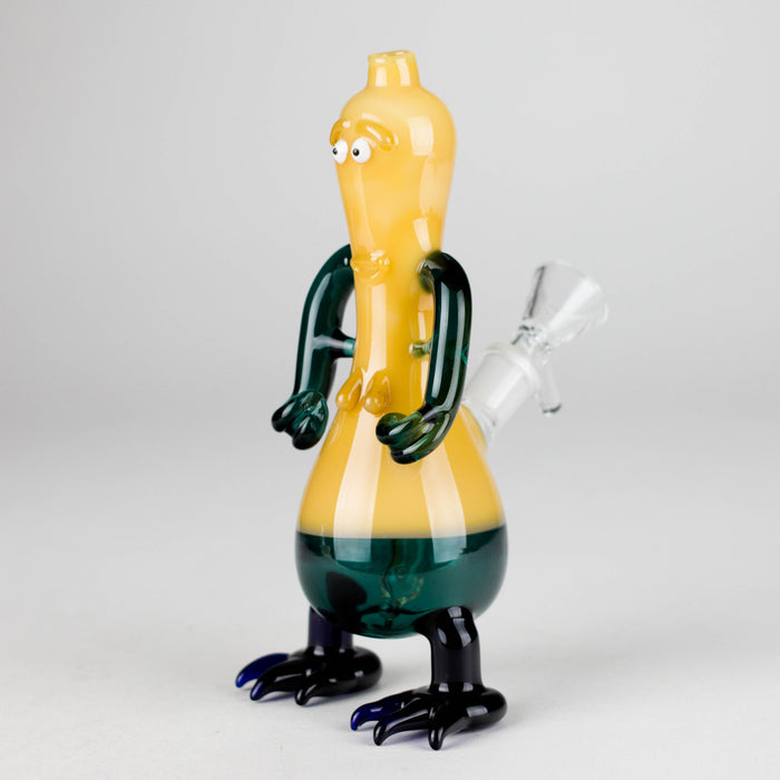 7.5" Gooby Glass Bong Glass Bong JJ Distribution Yellow