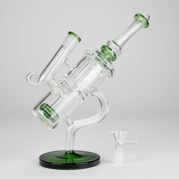 8.5" AlchemiQ Glass Bong Glass Bong DY Glass