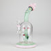 9.5" MadCaps Glass Bong Glass Bong DY Glass Pink