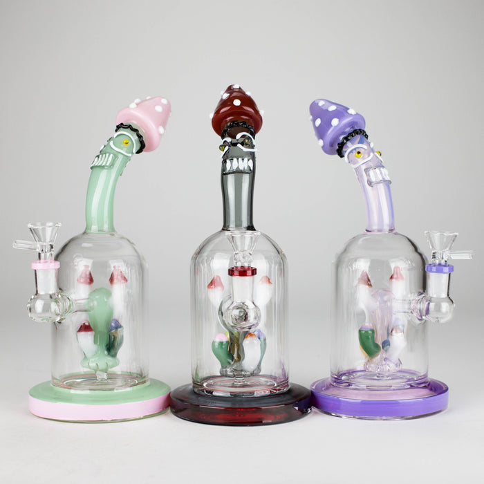 9.5" MadCaps Glass Bong Glass Bong DY Glass