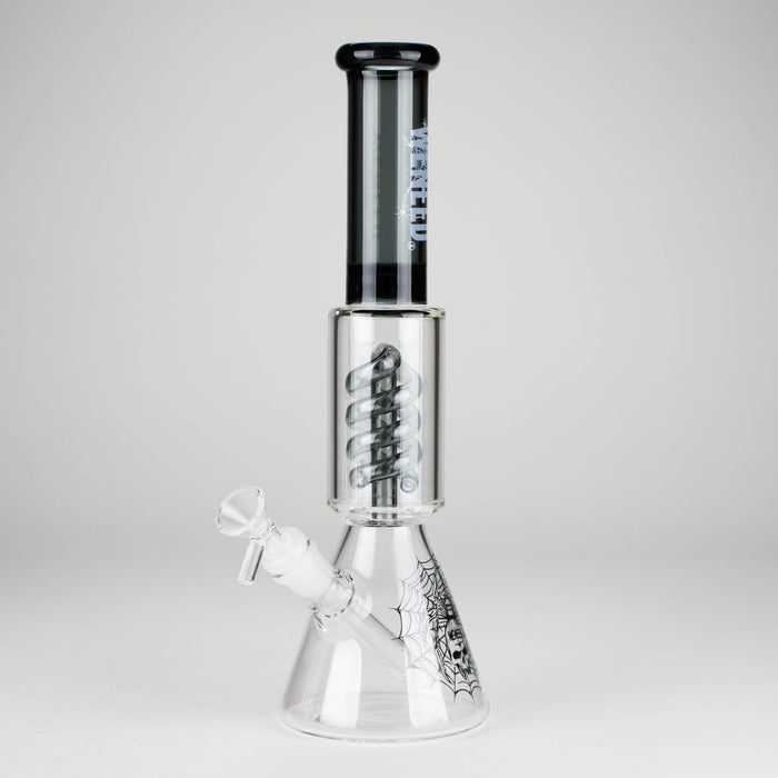 WENEED | 12" SpiralFlow Glass Bong Glass Bong WENEED® Smoke Black