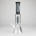 WENEED | 12" SpiralFlow Glass Bong Glass Bong WENEED® Smoke Black