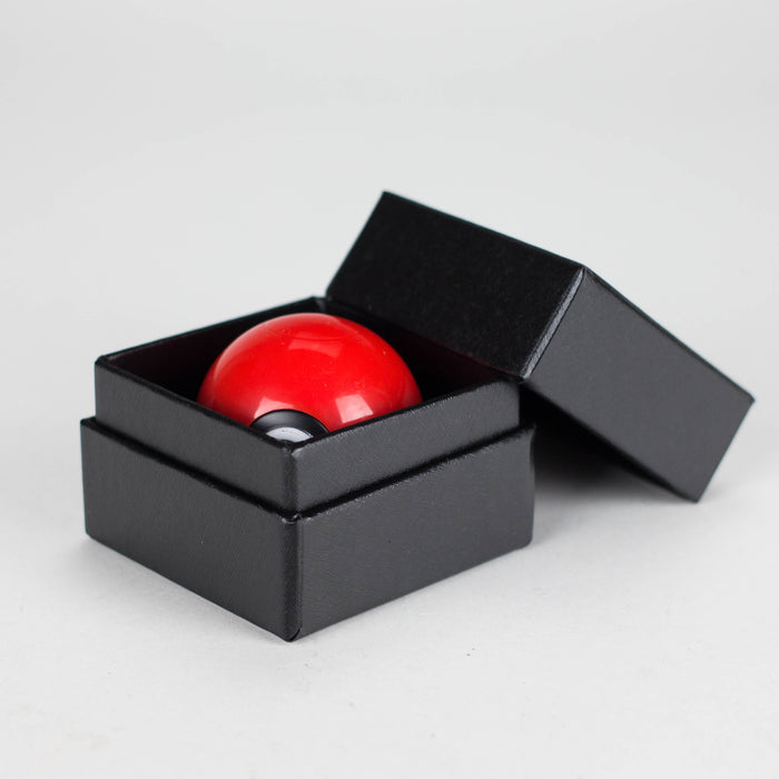 Character Grinder – 3-Part Herb and Tobacco Grinder | 53mm Red Ball Design Regular Grinder NIBO Distribution