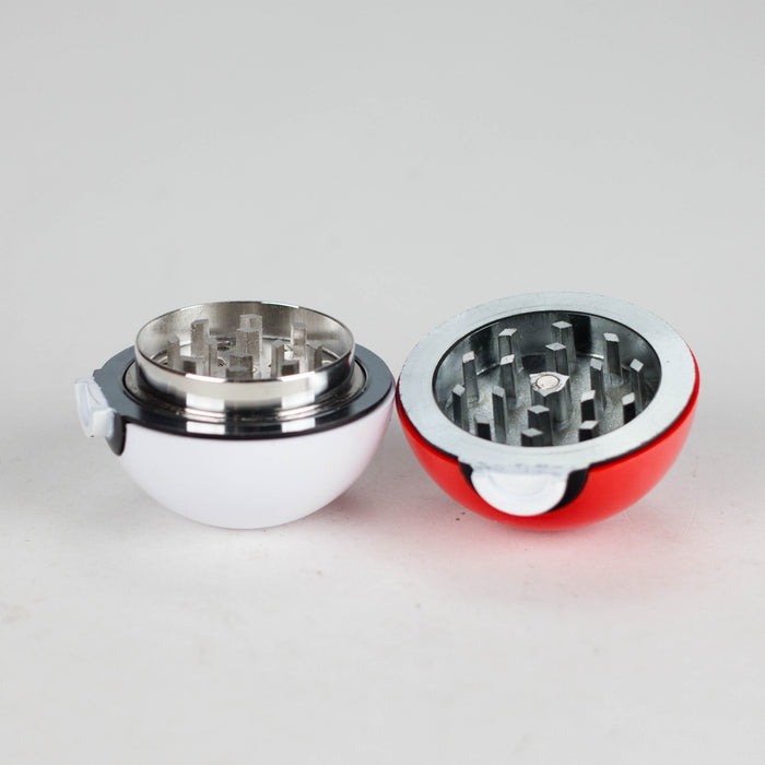 Character Grinder – 3-Part Herb and Tobacco Grinder | 53mm Red Ball Design Regular Grinder NIBO Distribution