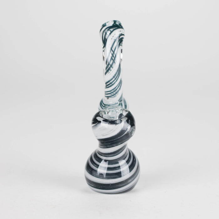 5" Fancy Glass Bubbler – Assorted Colors & Unique Designs Glass Pipe NIBO Distribution