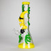 13" Bananabudz Glow in the dark Glass Bong Glass Bong DY Glass