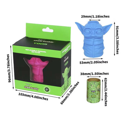 Cartoon Silicone Smoking Collector Replaceable Personal Air Filter AirFilter Super Supplys Inc