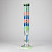 Cheech Glass | 17" Summer Smoothie Straight Tube Bong – CHE-191-1 Glass Bong Smoking Cat Distribution
