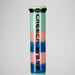 Cheech Glass | 17" Summer Smoothie Straight Tube Bong – CHE-191-1 Glass Bong Smoking Cat Distribution