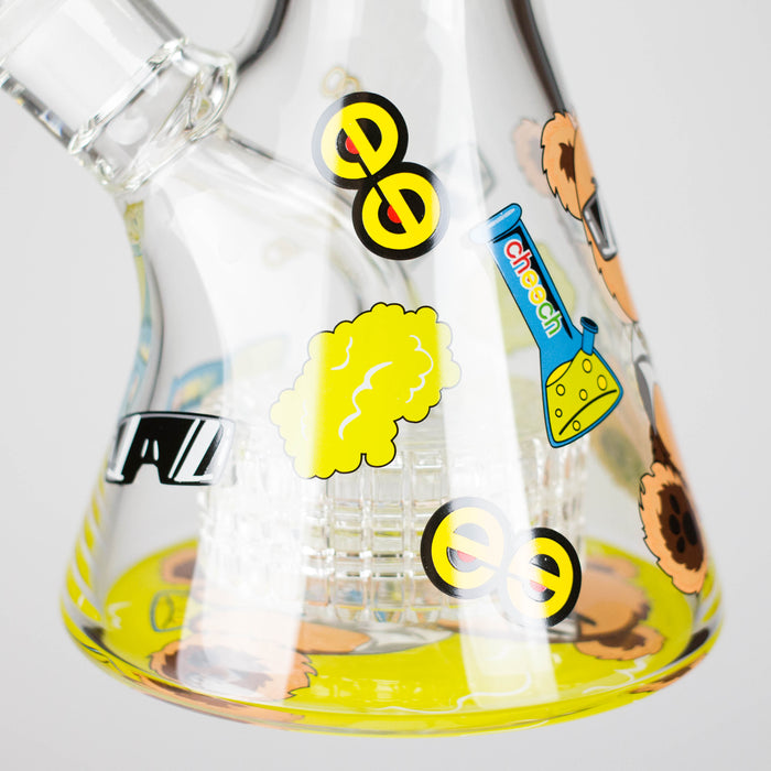 Cheech Glass | 16" Hi Bear Beaker Waterpipe – CH-297 Glass Bong Smoking Cat Distribution