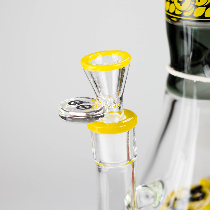 Cheech Glass | 15" Time to Cash Out Stemless Waterpipe – CHE-376 Glass Bong Smoking Cat Distribution