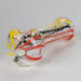 3.5" Glass Hand Pipe – 5-Piece Assorted Set | Compact, Colorful, and Convenient Glass Pipe RMG WHOLESALE