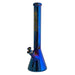Fortune | 18" 7mm Electroplate Glass Beaker Bong [185007NE] Glass Bong Fortune Blue