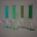14" Stylish Glow-in-the-Dark Glass Bong – 7mm Thick Glass Bong Super Supplys Inc