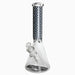 14" Stylish Glow-in-the-Dark Glass Bong – 7mm Thick Glass Bong Super Supplys Inc Grey