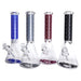 14" Stylish Glow-in-the-Dark Glass Bong – 7mm Thick Glass Bong Super Supplys Inc