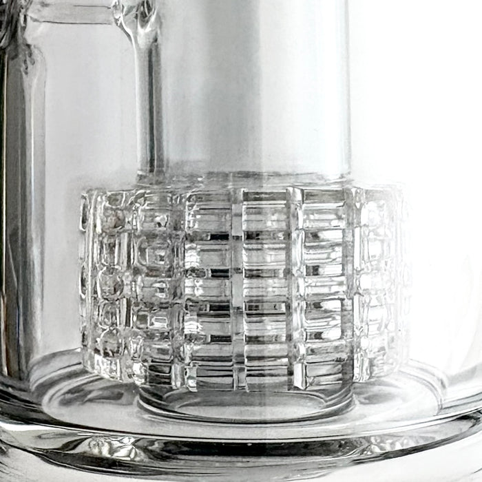 10" Electroplated With Perc Glass Bong Glass Bong Fortune
