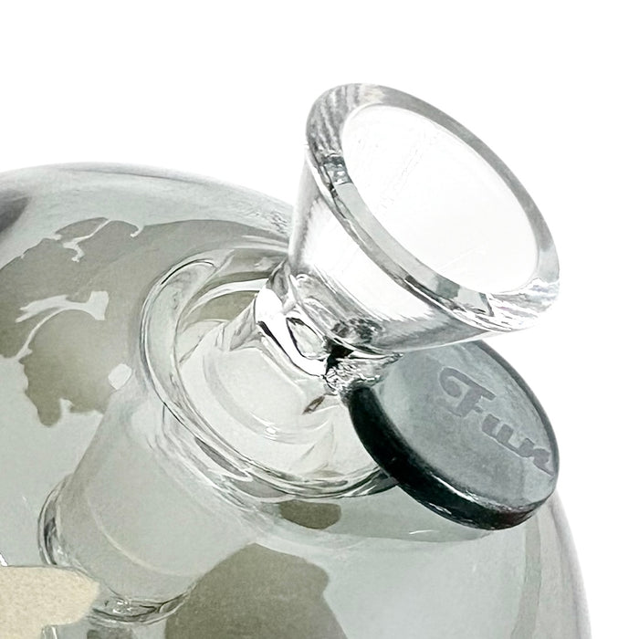 7-1/2" Globe-Shaped Glass Bong Glass Bong Fortune