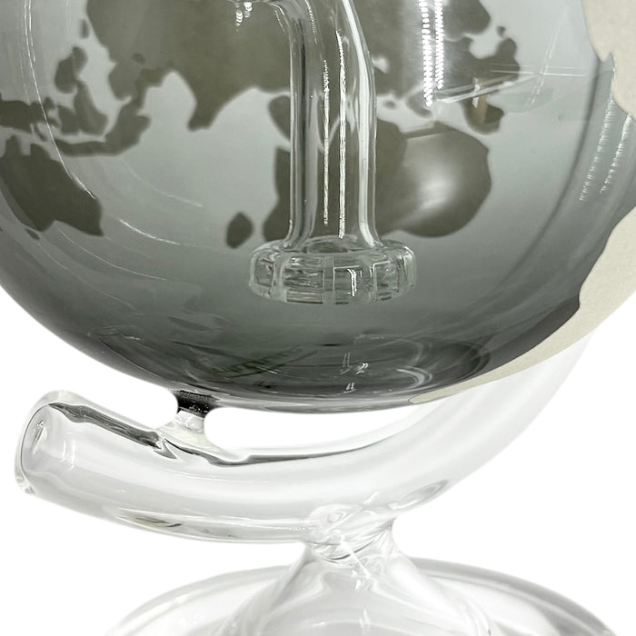 7-1/2" Globe-Shaped Glass Bong Glass Bong Fortune