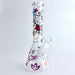 10" 5mm HK Design Glass Beaker Bong Glass Bong Super Supplys Inc Design B