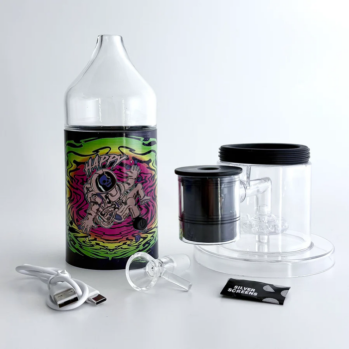 Electric Lamp Bong Set-Astronaut Bundle Super Supplys Inc