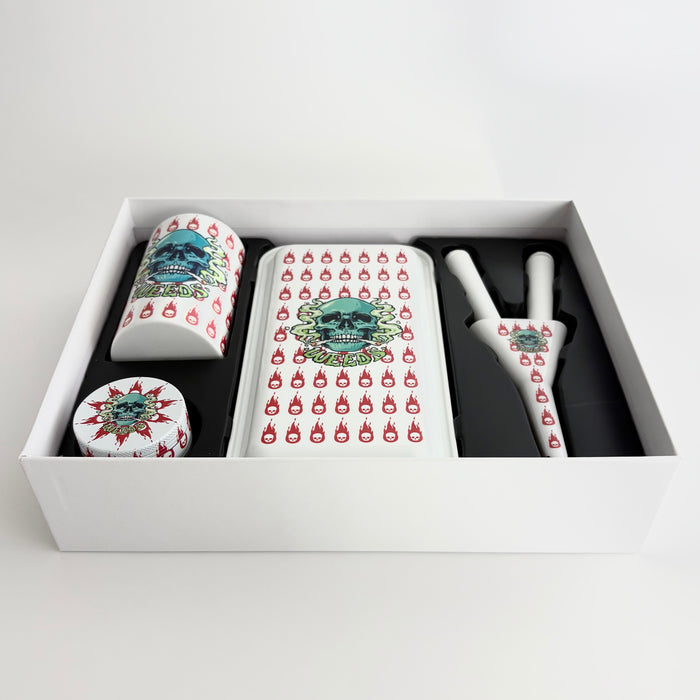 Smoking Skull Accessory Gift Set Bundle Super Supplys Inc