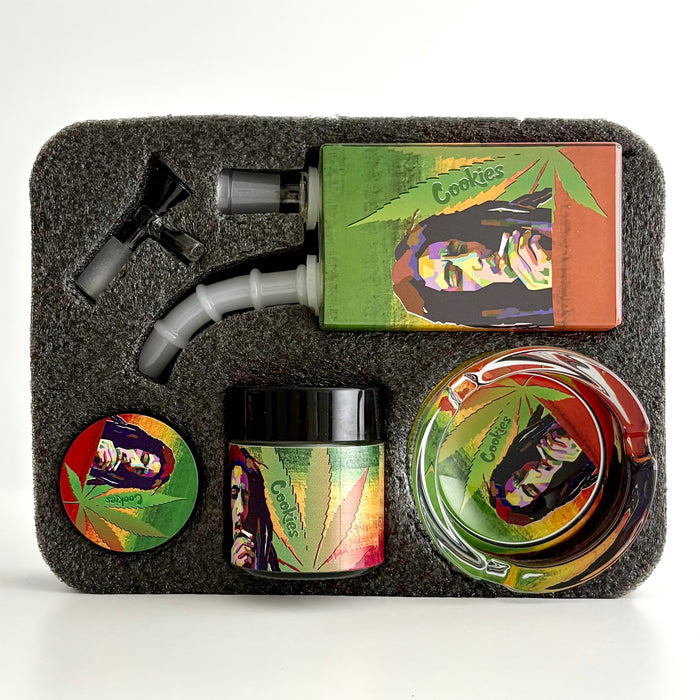 Juicy Box Rasta Man Smoking Set [Juicy Box Set-9] Bundle Super Supplys Inc