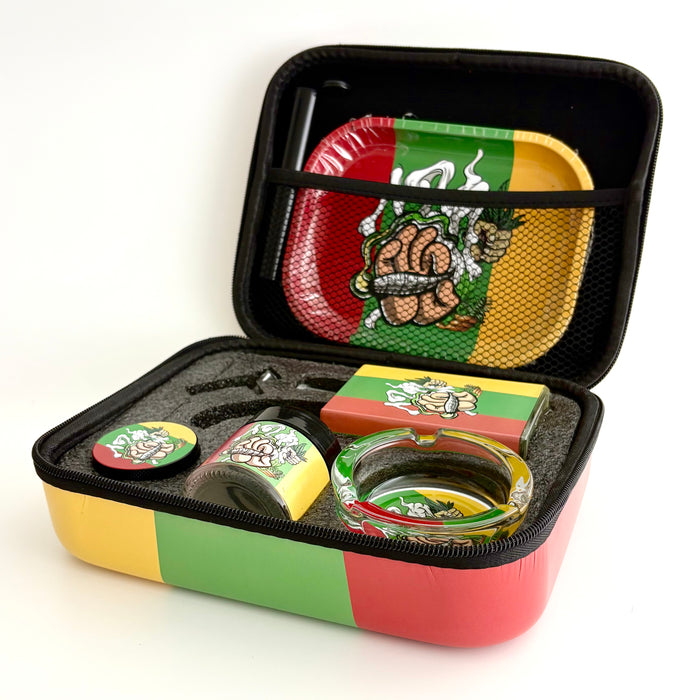 Juicy Box Reggae Smoking Set [Juicy Box Set-13] Bundle Super Supplys Inc