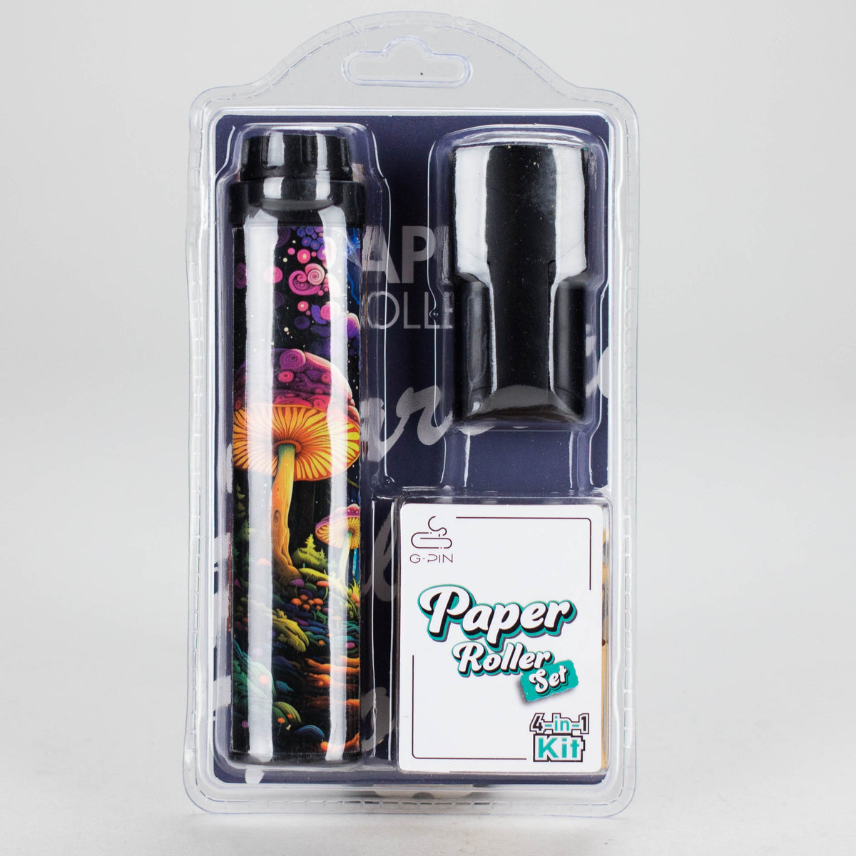 4-in-1 Paper Roller Set – Includes Roller, Rolling Papers, Tips & Tray ...