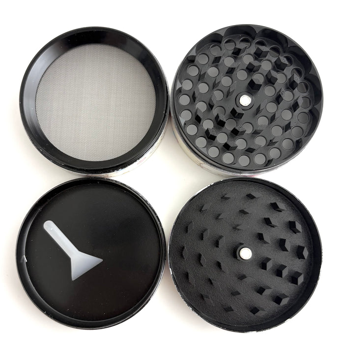 High-Eye Design Grinder 63*44mm 4 Parts-6CT Display Pack Super Supplys Inc