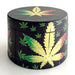 Leaf Design Grinder 63*44mm 4 Parts-6CT Display Pack Super Supplys Inc