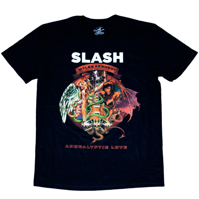 Slash | “Album” Short Sleeve Unisex Black T-Shirt – Officially Licensed Rock Band Tee Short Sleeve Philcos
