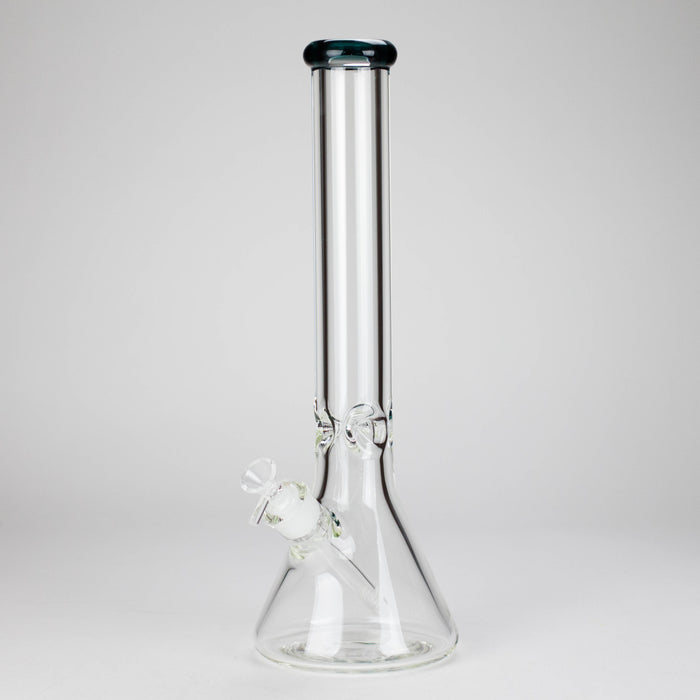16 inch 9mm Beaker base glass bong [C4112-B+CC268] Glass Bong Canadian Distributor Teal