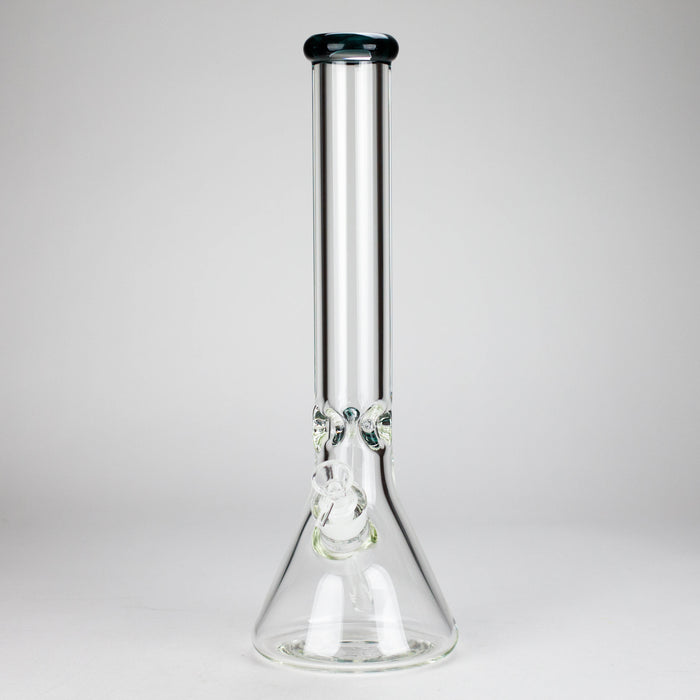 16 inch 9mm Beaker base glass bong [C4112-B+CC268] Glass Bong Canadian Distributor