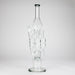 20" Coil Glass water recycler bong [C1577] Glass Bong Canadian Distributor Charcoal Black