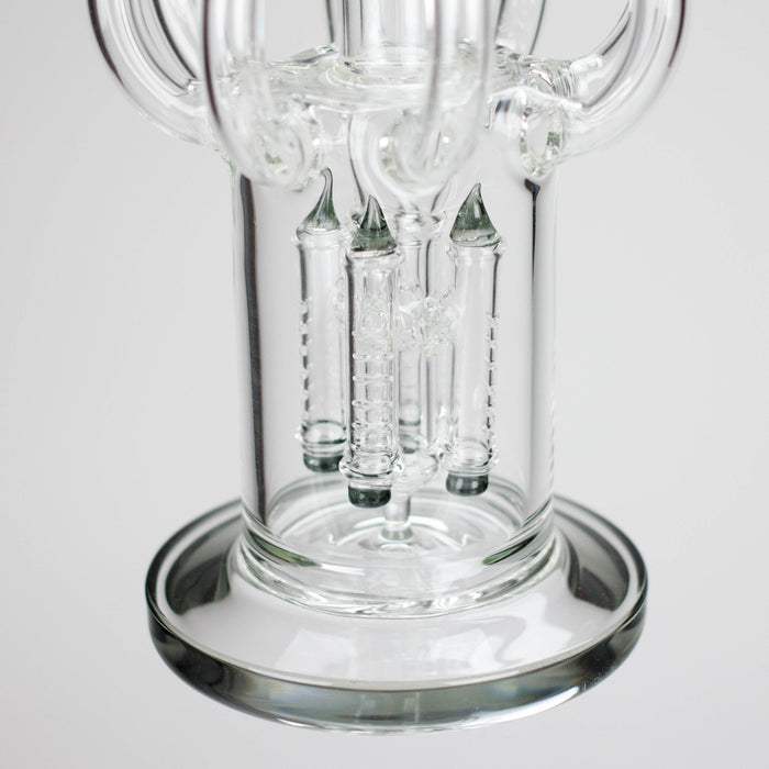 16″ Octopus Recycler Glass Bong – 5MM Thick (C1578) Glass Bong Canadian Distributor