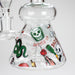 Haze | 8.5″ ROCK’N’ROLL Glass Rig – Teal (Mini-L) Glass Bong Canadian Distributor