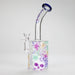Haze | 9″ Skull Flower Glass Rig – Blue (Mini-M) Glass Bong Canadian Distributor