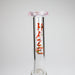 Haze | 10″ Skull & Red Roses Glass Bong – Pink (Mini-S) Glass Bong Canadian Distributor