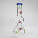Haze | 9″ Smoking Zig-Zag Glass Bong – Blue (Mini-T) Glass Bong Canadian Distributor
