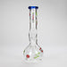 Haze | 9″ Smoking Zig-Zag Glass Bong – Blue (Mini-T) Glass Bong Canadian Distributor