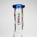 Haze | 9″ Smoking Zig-Zag Glass Bong – Blue (Mini-T) Glass Bong Canadian Distributor