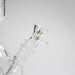 Haze | 9″ Smoking Zig-Zag Glass Bong – Blue (Mini-T) Glass Bong Canadian Distributor